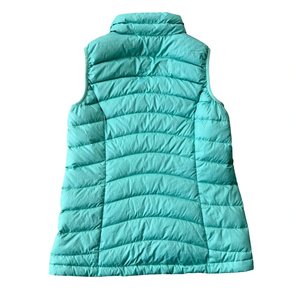 Patagonia‎ Youth Girls Down Vest Aqua Teal Lightweight Puffer Size XL 14